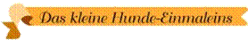Das kleine Hunde-Einmaleins