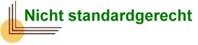 ecke - nicht standardgerecht